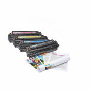 4 x Original HP Toner Multipack (CC530A CC531A CC532A CC533A)