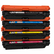 4 x Original HP Toner Multipack CE270A I CE271A I CE272A I CE273A für ca. 58.500 Seiten