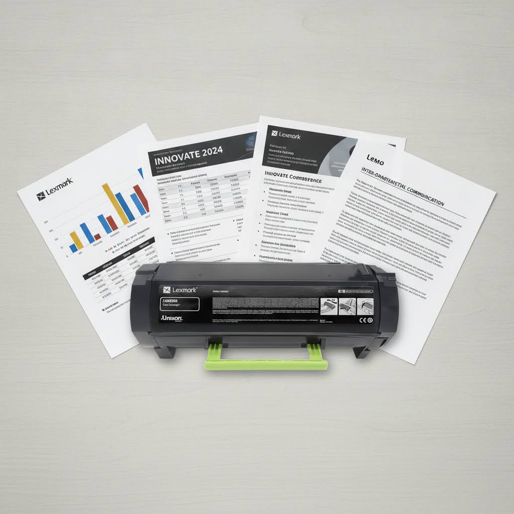 Original Lexmark Toner 24B6888 Farbe: Schwarz ca. 21.000 Seiten