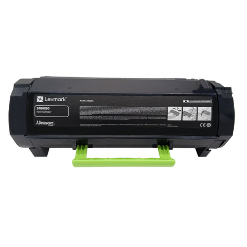 Original Lexmark Toner 24B6890 Farbe: schwarz ca. 21.000 Seiten