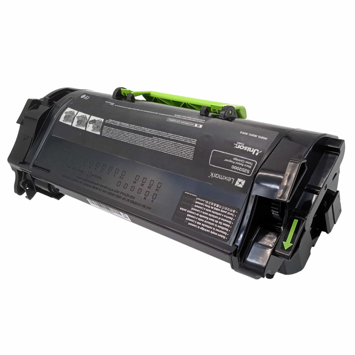 Original Lexmark Toner  52D2X0E / 522X Farbe: Schwarz ca. 45.000 Seiten