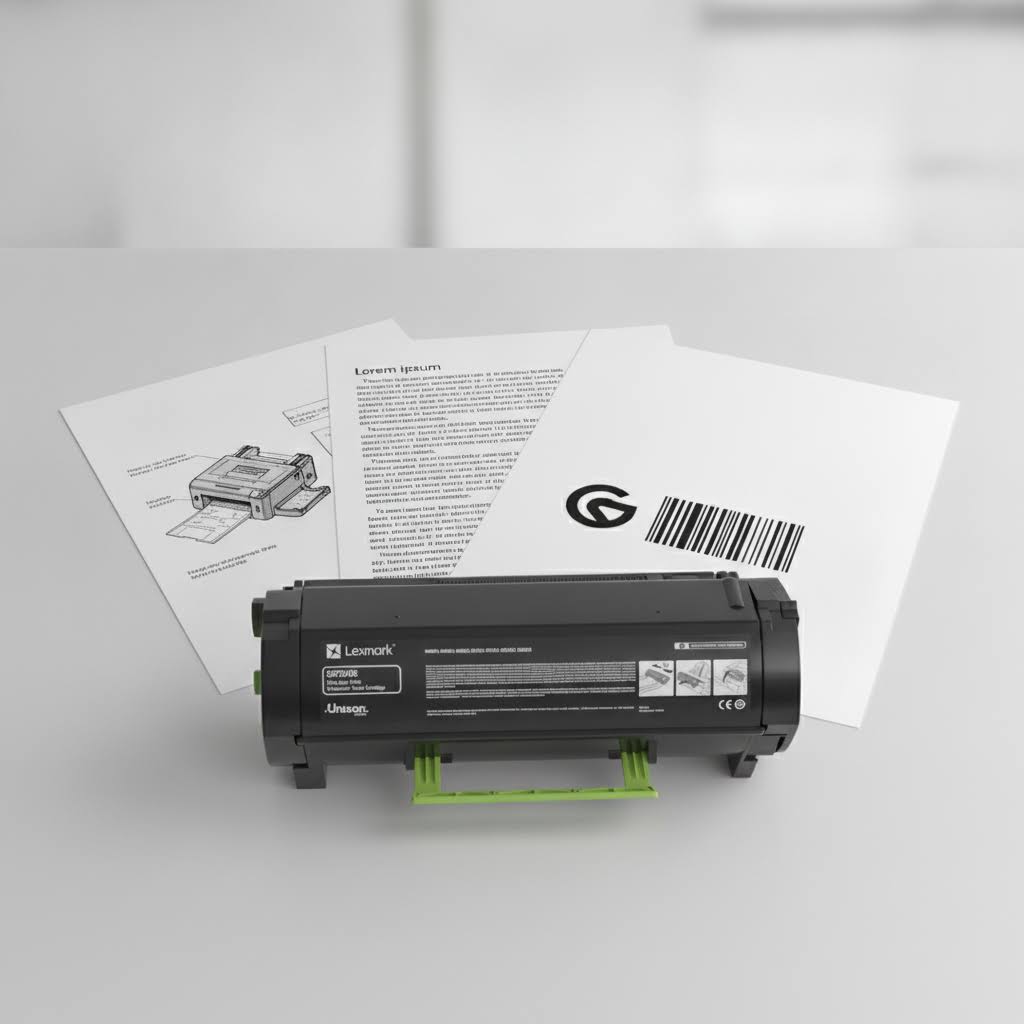 Original Lexmark Toner 56F2U0E Farbe: Schwarz ca. 25.000 Seiten