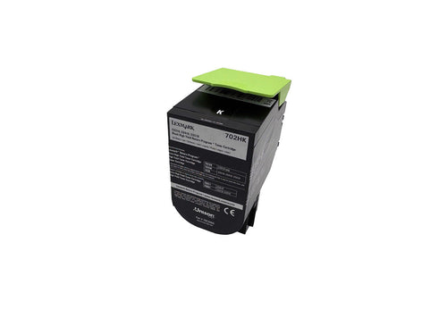 Lexmark Original Toner 70C2HK0 (702HK)  Farbe: Schwarz ca. 4.000 Seiten
