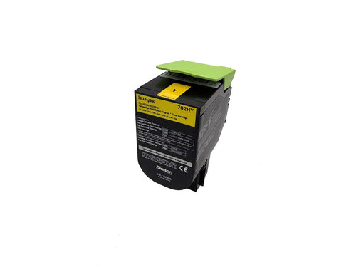 Lexmark Original Toner 70C2HYE (702HY)  Farbe: Yellow ca. 3.000 Seiten