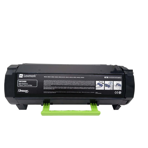 Original Lexmark Toner 56F2H00 Farbe: Schwarz ca. 15.000 Seiten