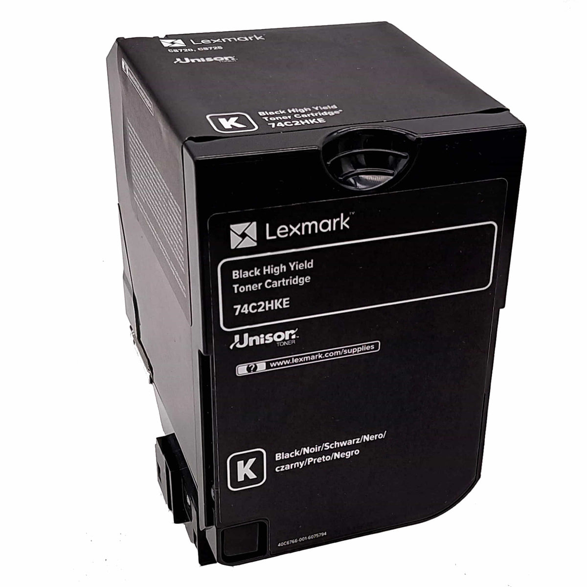 Lexmark Original Toner 74C2HKE Farbe: Schwarz ca. 20.000 Seiten