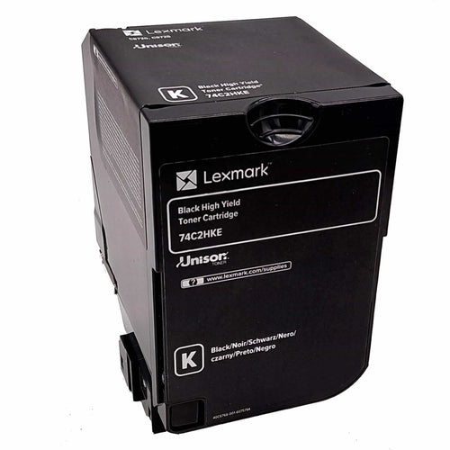 Lexmark Original Toner 74C2HKE Farbe: Schwarz ca. 20.000 Seiten