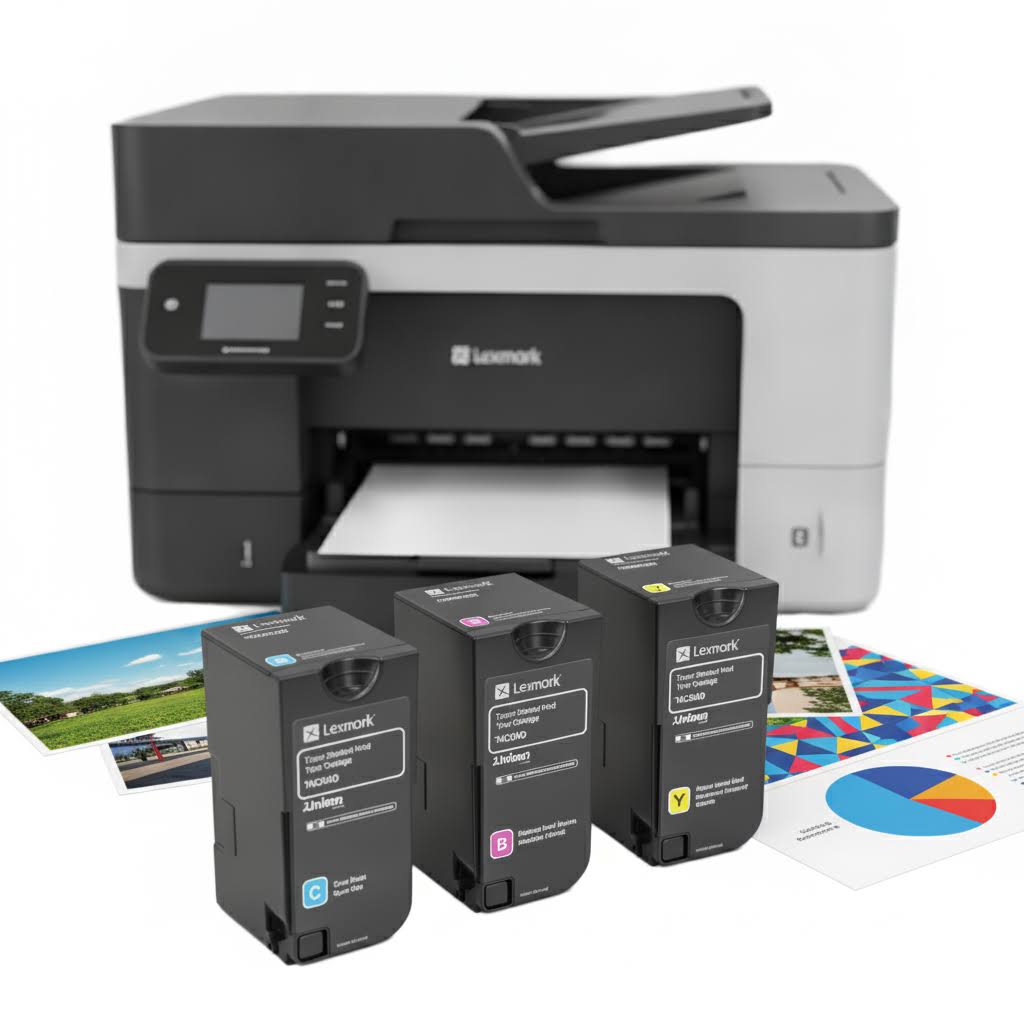 Original Lexmark Colorpack 74C2SM0 | 74C2SY0 | 74C2SC0 Farbe: Magenta | Yellow | Cyan ca. 21.000 Seiten