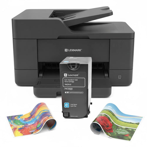 Lexmark Original Toner 74C2SC0 Farbe: Cyan ca. 7.000 Seiten