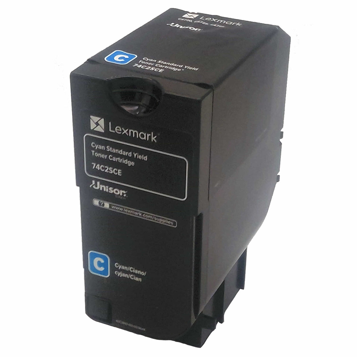 Lexmark Original Toner 74C2SC0 Farbe: Cyan ca. 7.000 Seiten