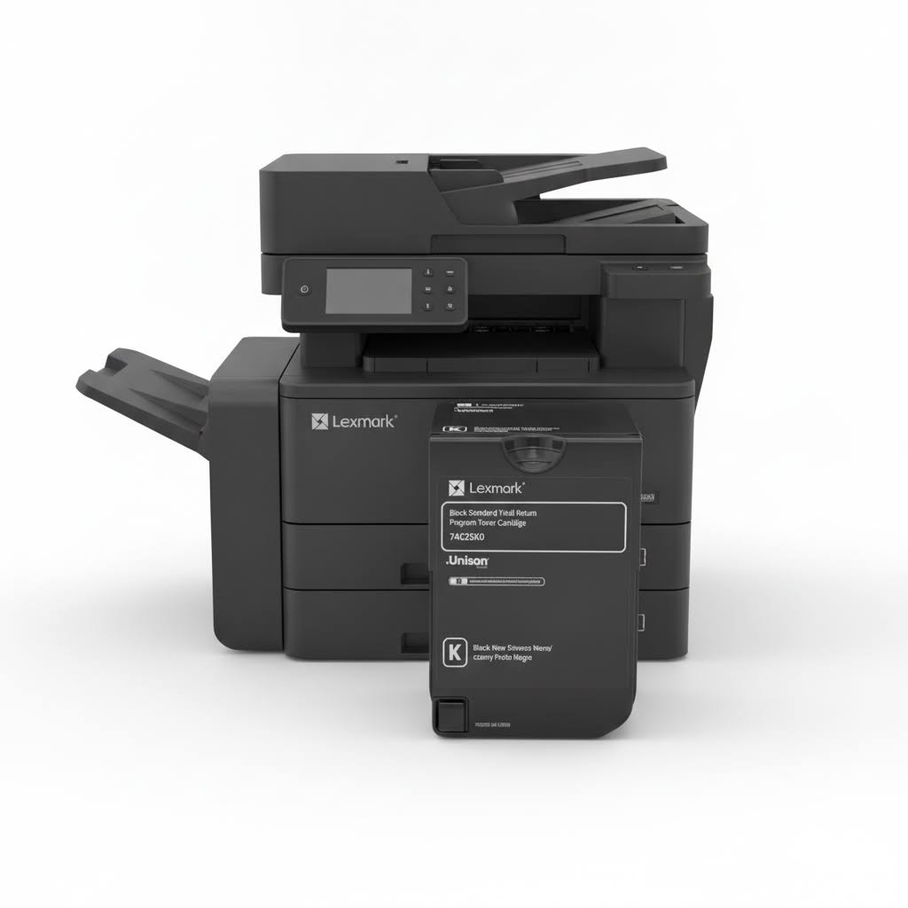 Original Lexmark Toner 74C2SK0 Farbe: Schwarz ca. 7.000 Seiten