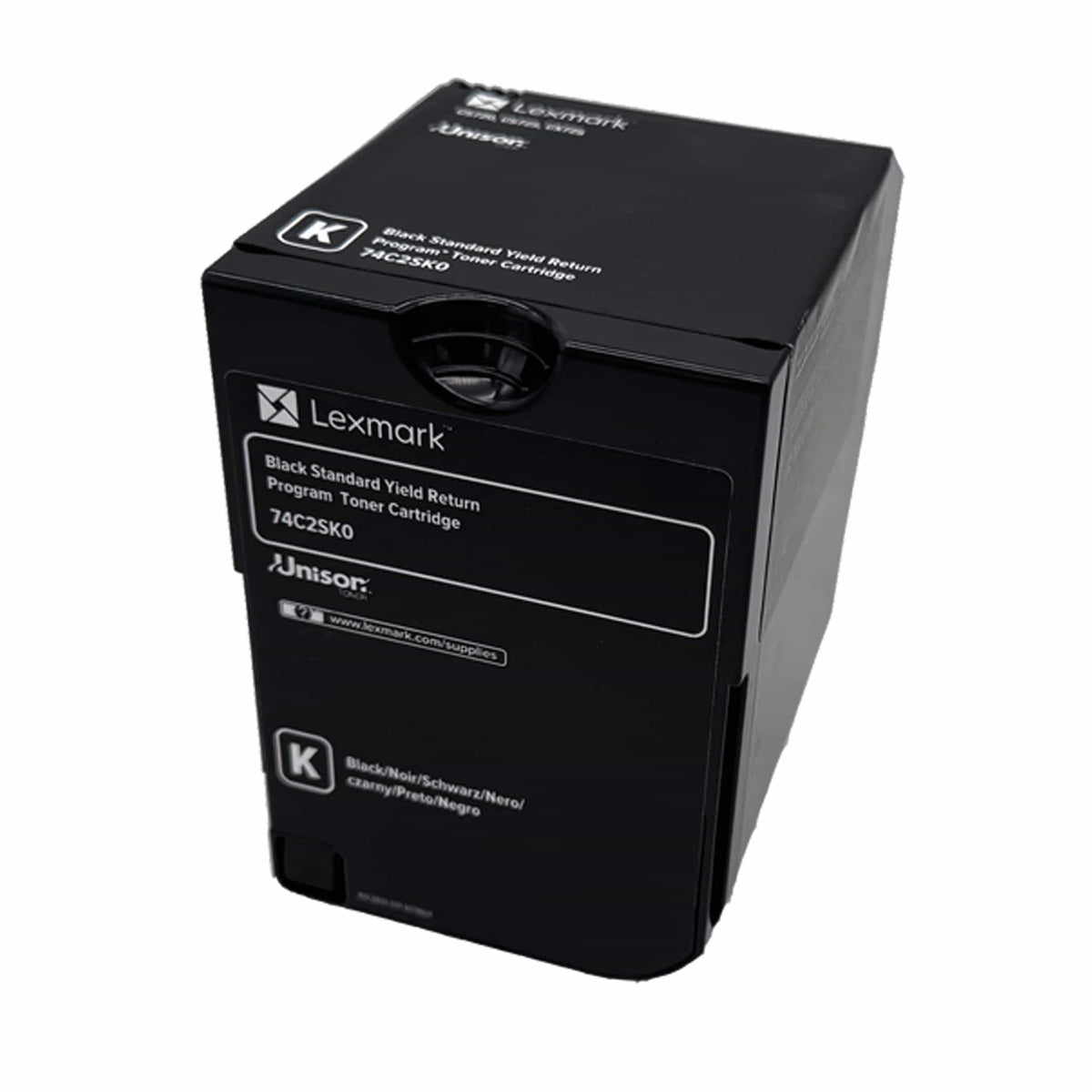 Original Lexmark Toner 74C2SK0 Farbe: Schwarz ca. 7.000 Seiten