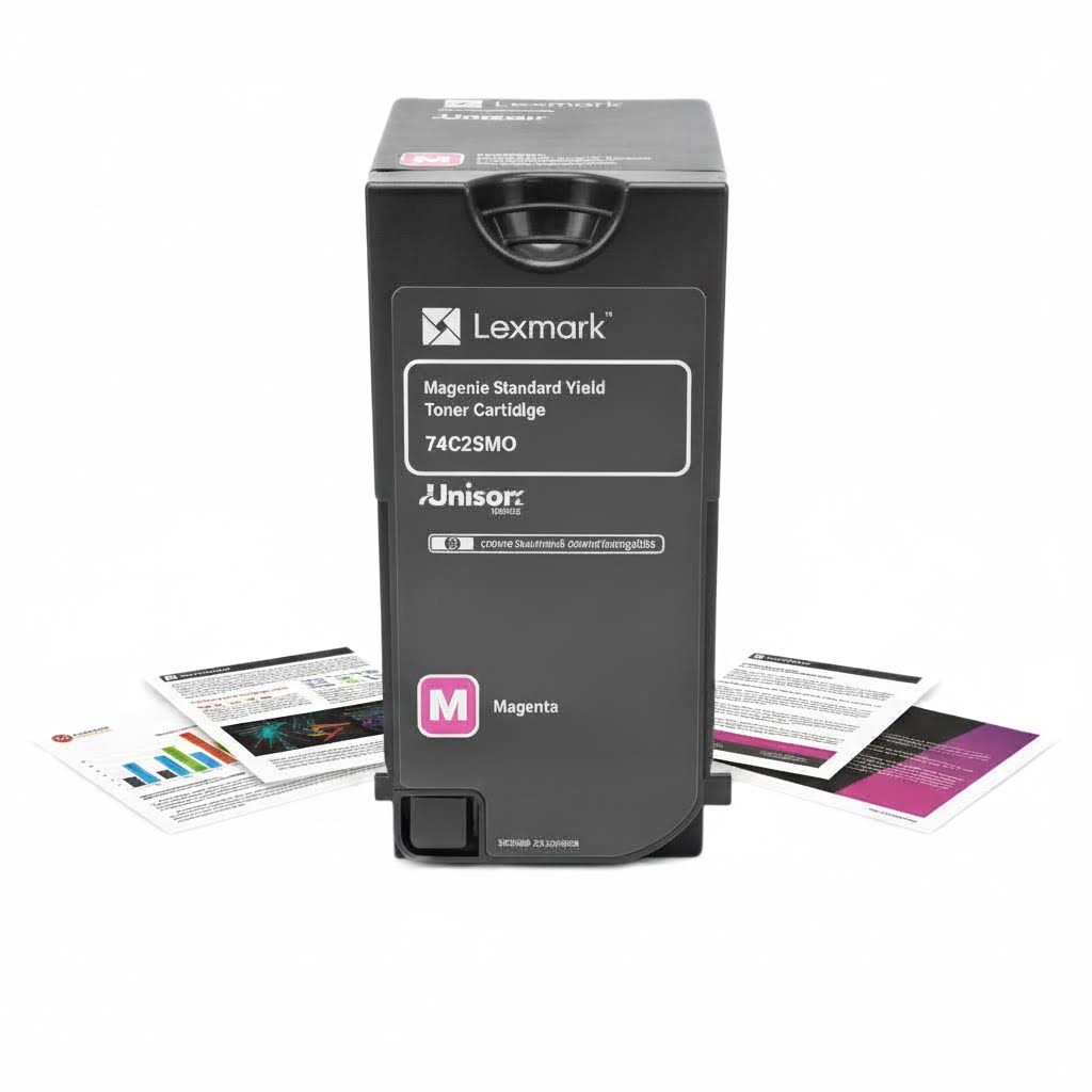 Lexmark Original Toner 74C2SM0 Farbe: Magenta ca. 7.000 Seiten