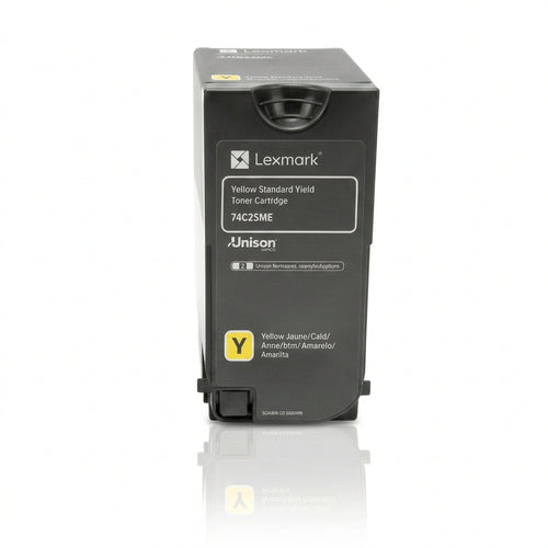 Lexmark Original Toner 74C2SYE Farbe: Yellow ca. 7.000 Seiten