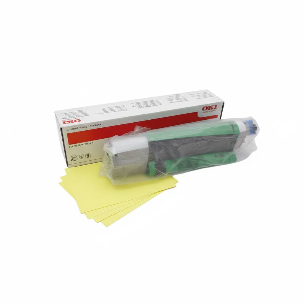Original OKI Toner 44059105 Farbe: Yellow ca. 8.000 Seiten