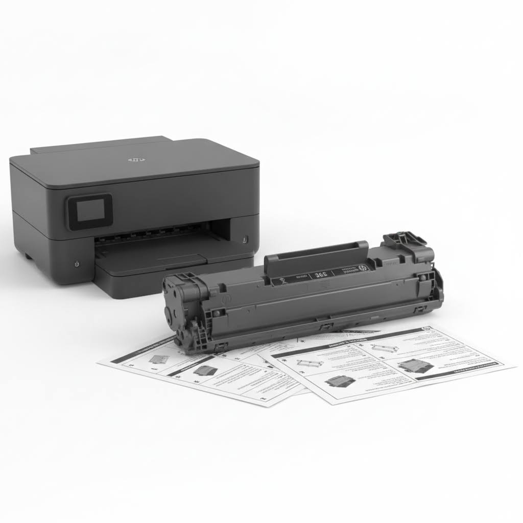 Original HP 36A Toner (CB436A) Farbe: Schwarz ca. 2.000 Seiten