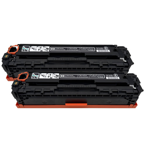 Original Toner HP 125a CB540AD | Farbe: Schwarz ca. 2.200 Seiten