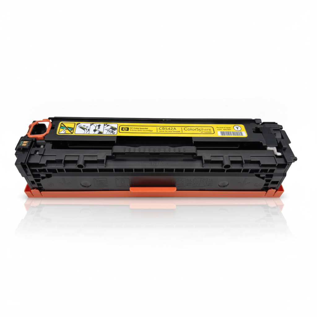 HP Original Toner 125a CB542A | Farbe: Yellow ca. 1.400 Seiten