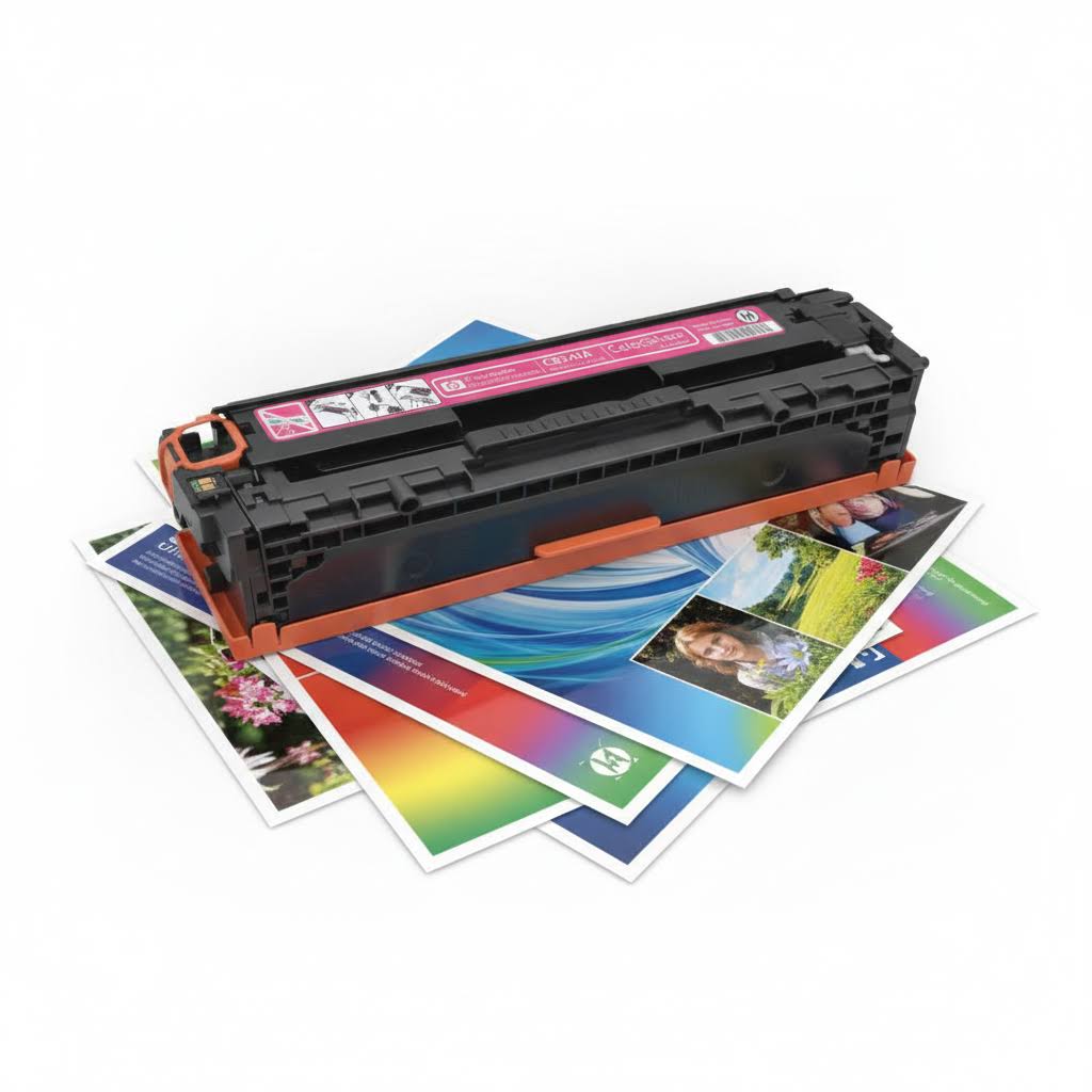 Original Toner HP 125a CB543A | Farbe: Magenta ca. 1.400 Seiten