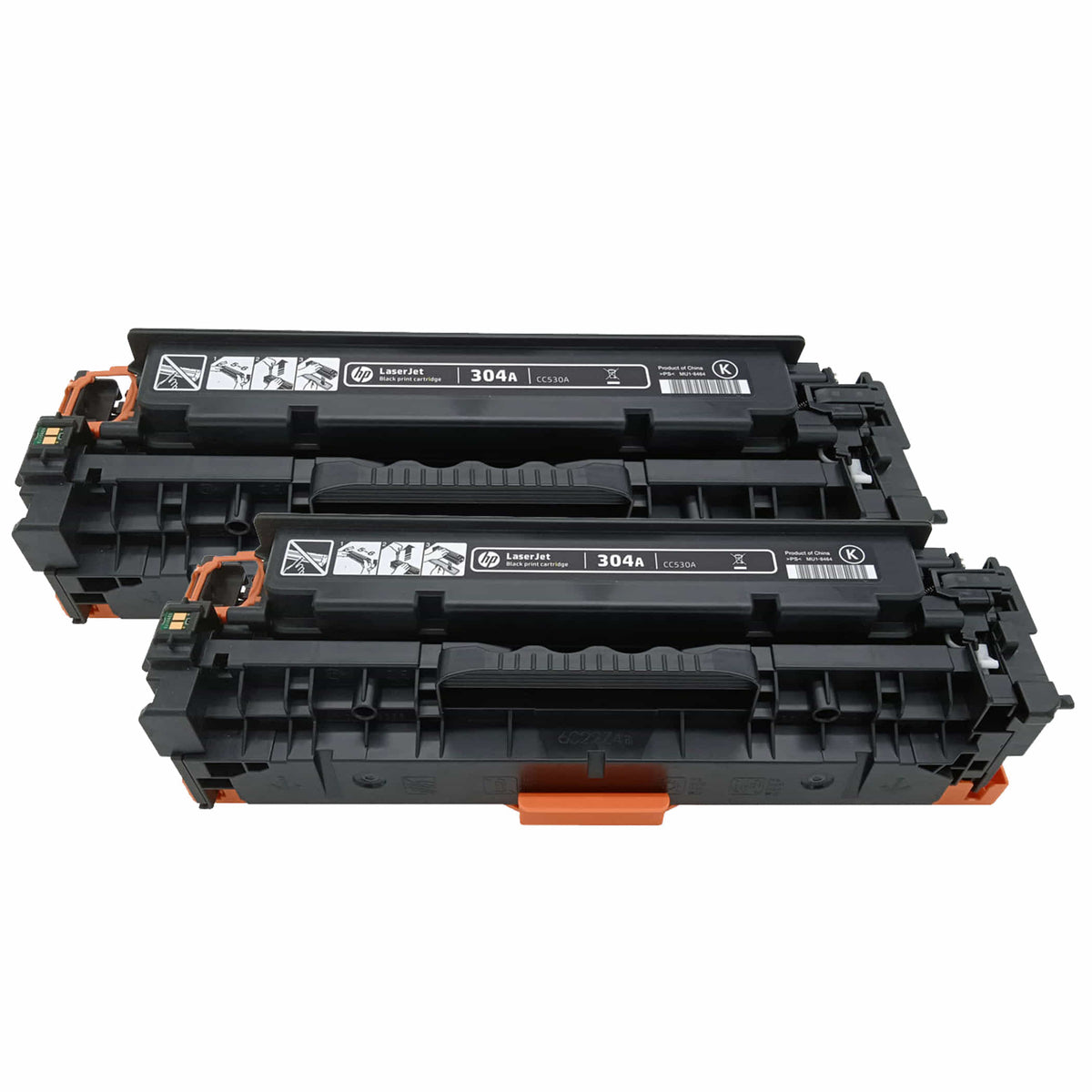 Dopplepack Original HP Toner 304A (CC530AD) Farbe: Schwarz ca: 2 x 3.500 Seiten
