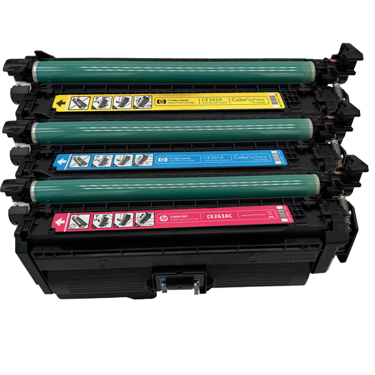Original HP Colorpack 648A | (CE263A | CE262A | CE261A) Farbe: Magenta | Yellow | Cyan ca. 33.000 Seiten