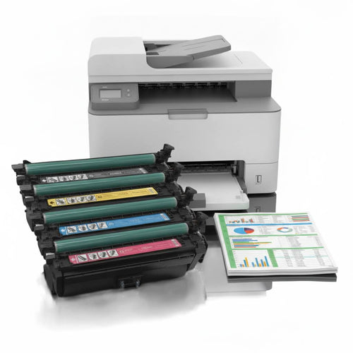 Original HP Multipack CE260X | CE263A | CE262A | CE261A Farbe: Schwarz | Magenta | Yellow | Cyan ca. 60.000 Seiten