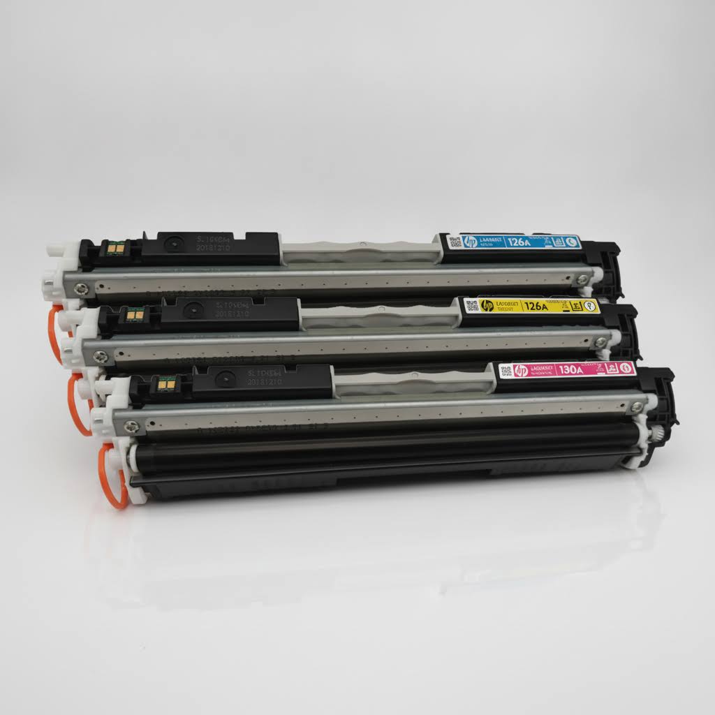 Original HP Colorpack 126A (CF341A) Farbe: Magenta | Yellow | Cyan ca. 3.000 Seiten für Color LaserJet Pro CP 1025 usw.