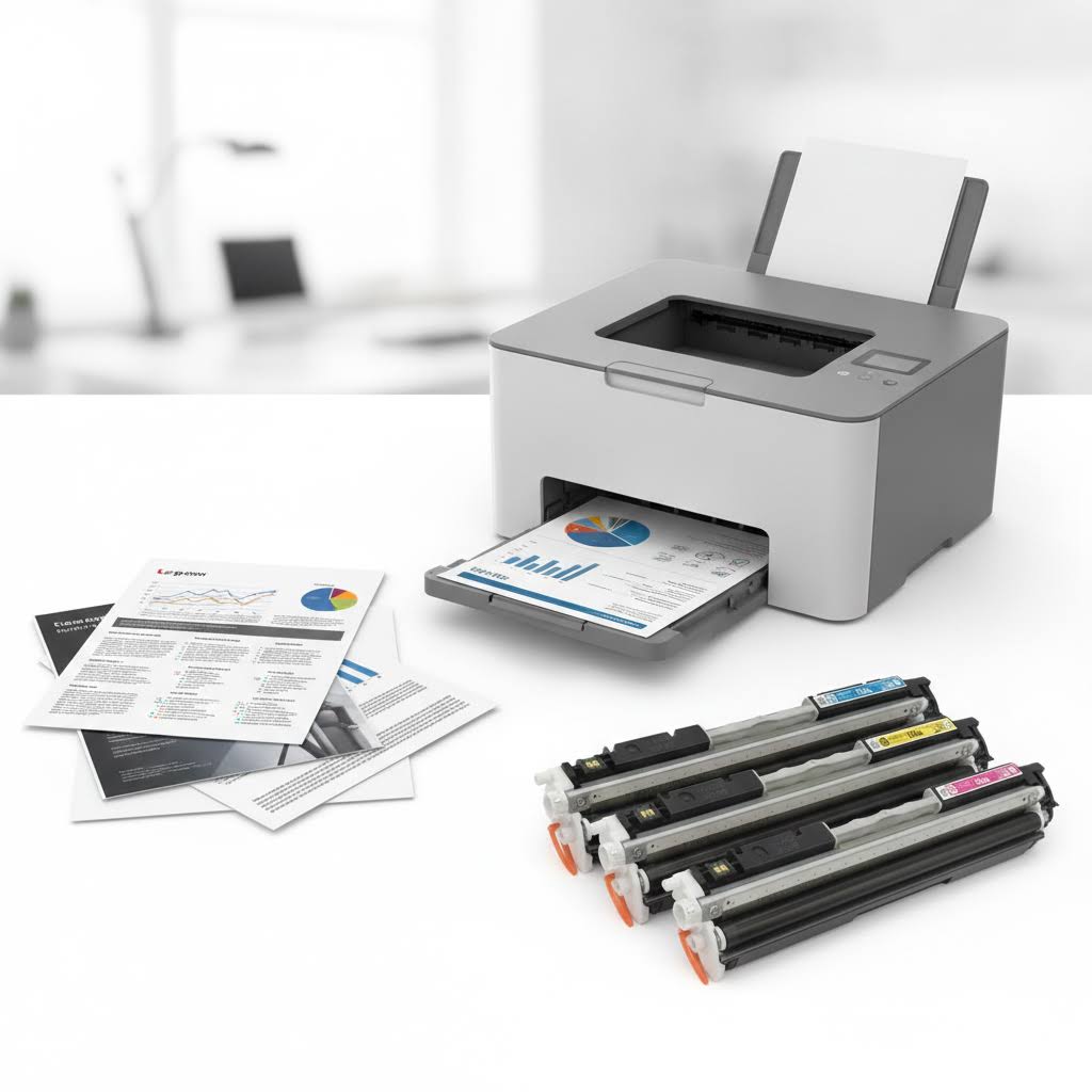 Original HP Colorpack 126A (CF341A) Farbe: Magenta | Yellow | Cyan ca. 3.000 Seiten für Color LaserJet Pro CP 1025 usw.