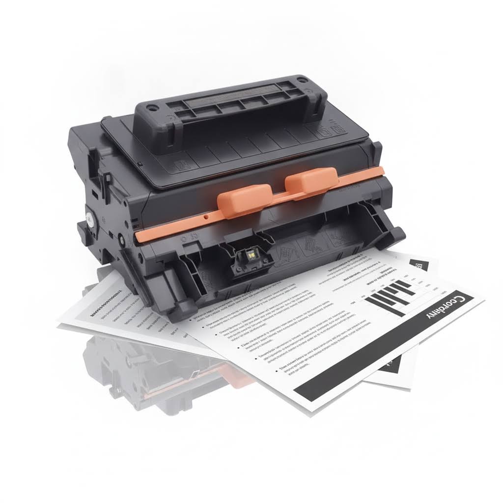 Original Toner HP 90A  (CE390A)  Farbe: Schwarz ca. 10.000 Seiten