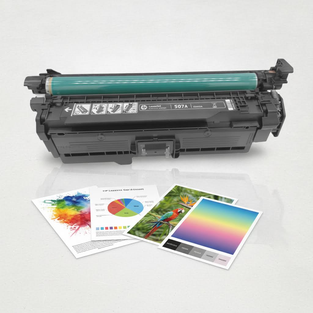 Original HP Toner 507A (CE400A) Farbe: Schwarz ca. 5.500 Seiten