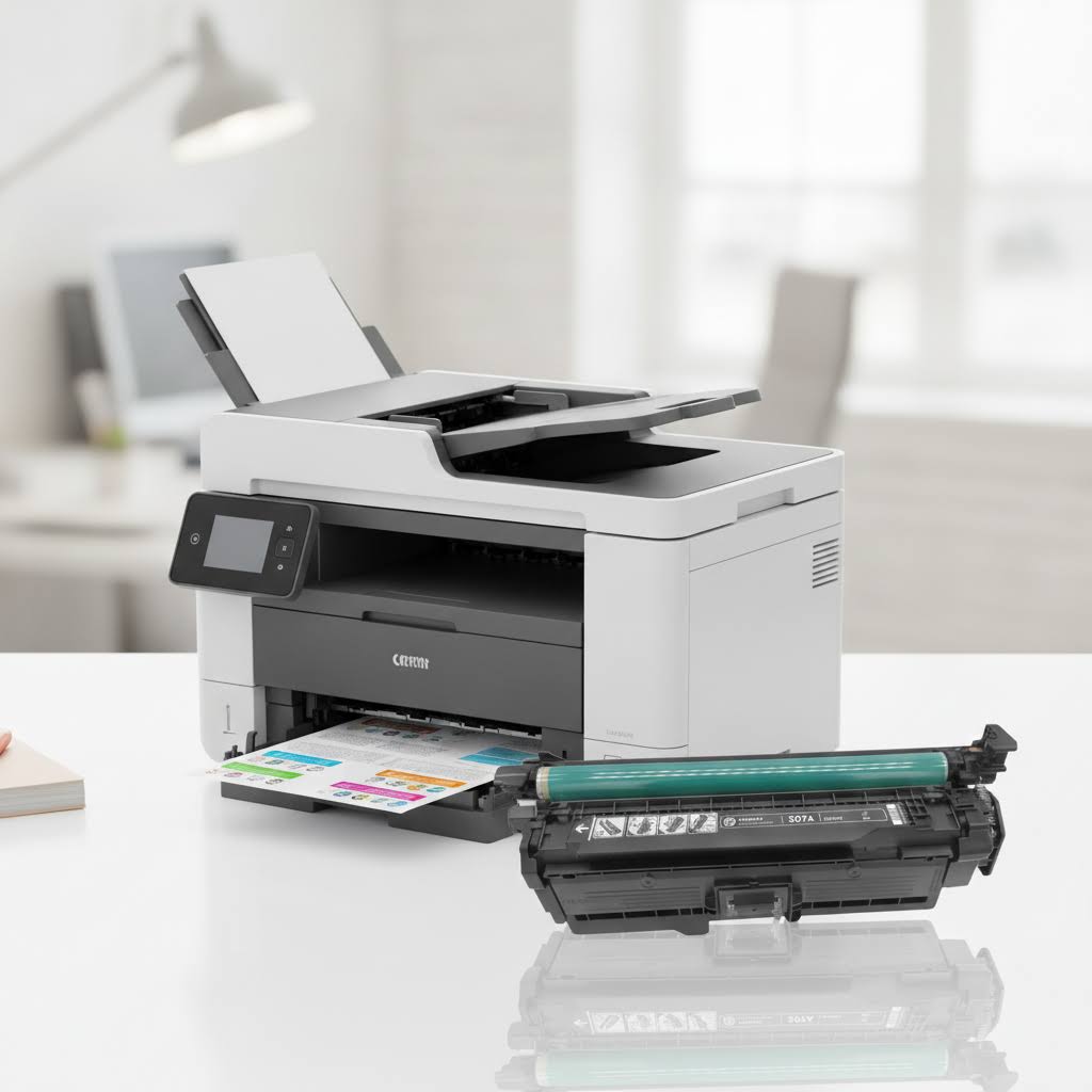 Original HP Toner 507A (CE400A) Farbe: Schwarz ca. 5.500 Seiten