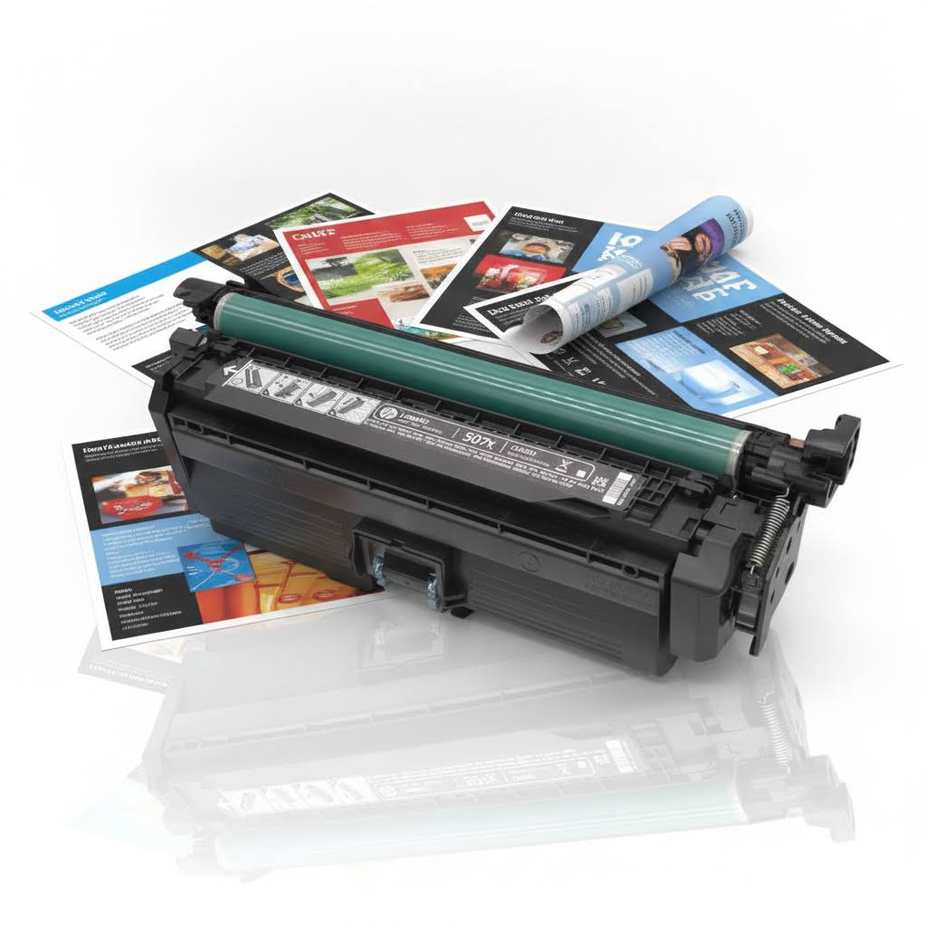 Original HP Toner 507X (CE400X) Farbe: Schwarz ca. 11.000 Seiten