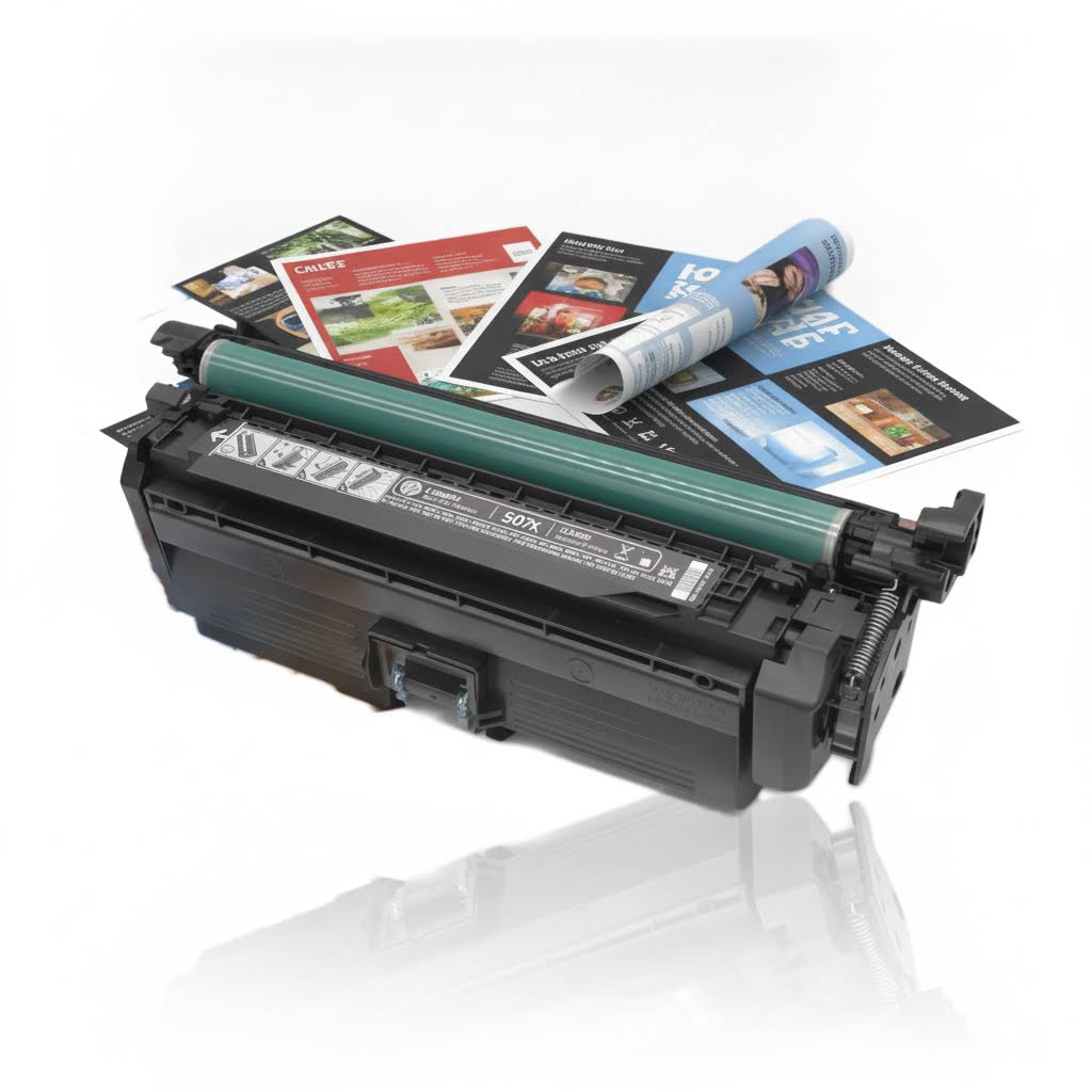 Original HP Toner 507X (CE400X) Farbe: Schwarz ca. 11.000 Seiten