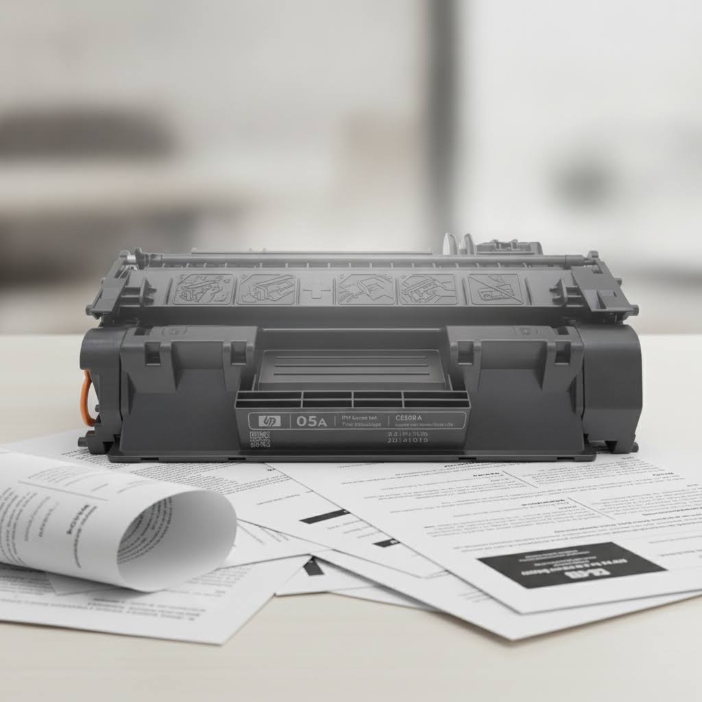 Original HP Toner 05A (CE505A) Farbe: Schwarz ca. 2.300 Seiten