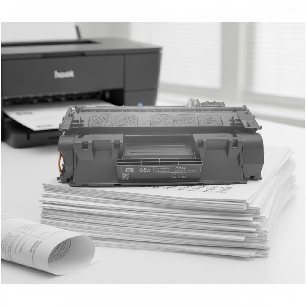 Original HP Toner 05A (CE505A) Farbe: Schwarz ca. 2.300 Seiten