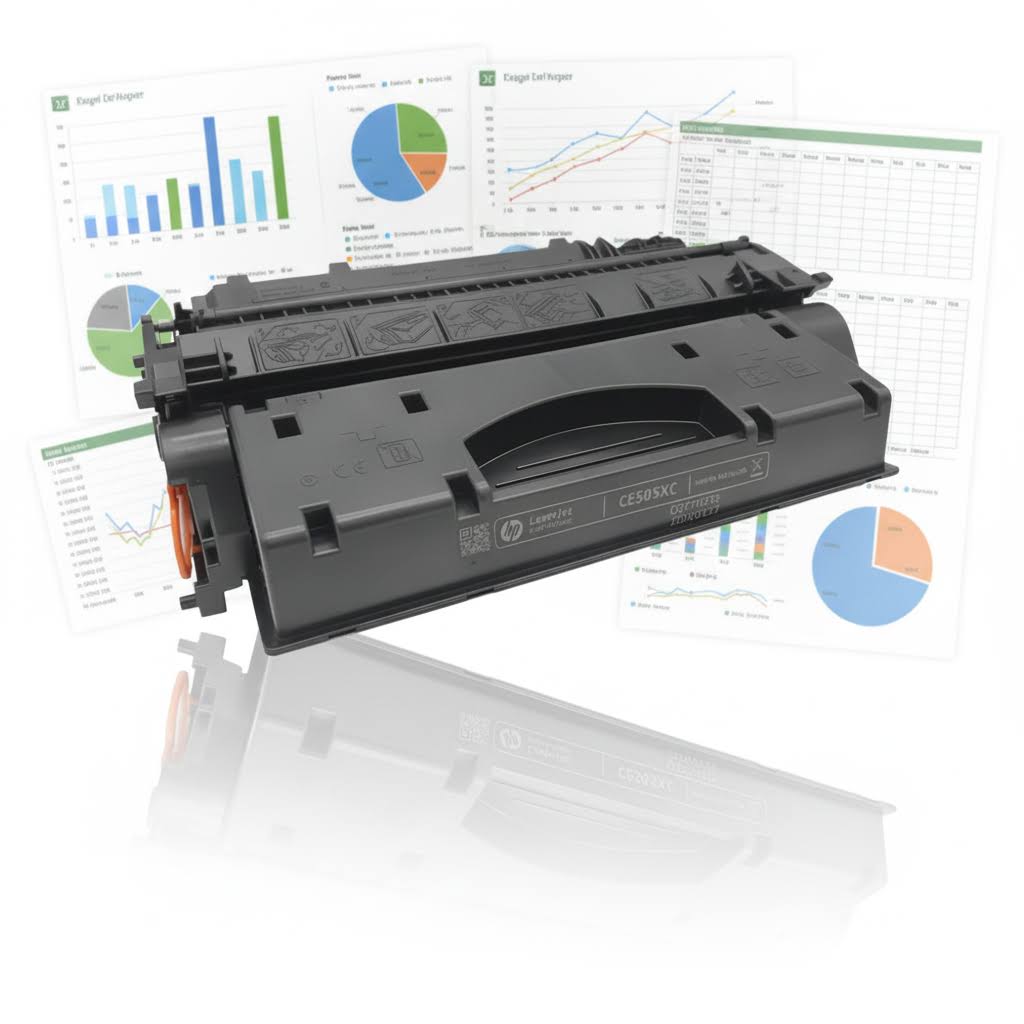 Original HP Toner 05X (CE505X) Farbe: Schwarz ca. 6.500 Seiten