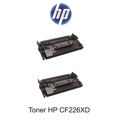 Original Toner HP Doppelpack CF226XD  (226XD) Farbe: 2 x Schwarz ca. 9.000 Seiten