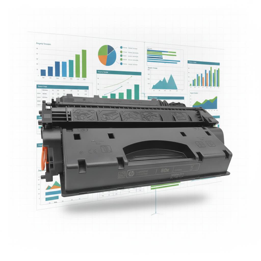 Original HP Toner CF280X / 80X Farbe: Schwarz ca. 6.900 Seiten