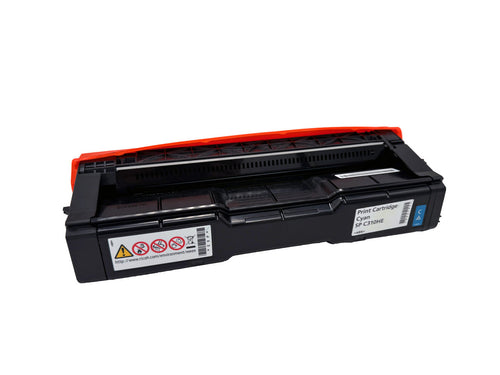 Original Ricoh Toner SPC310HE 407637 + 406480 Farbe: Cyan ca. 6.000 Seiten