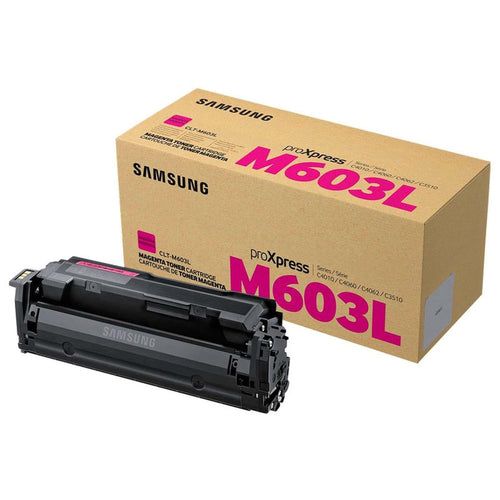 Original Toner HP Samsung CLT-M603L/ELS, M603L, Magenta, ca. 10.000 Seiten