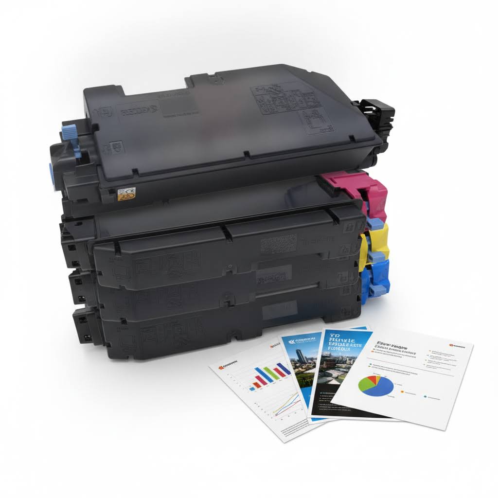 Original KYOCERA Multipack TK-5140K | TK-5140M | TK-5140Y | TK-5140C Farbe: Schwarz | Magenta | Yellow | Cyan ca. 22.000 Seiten