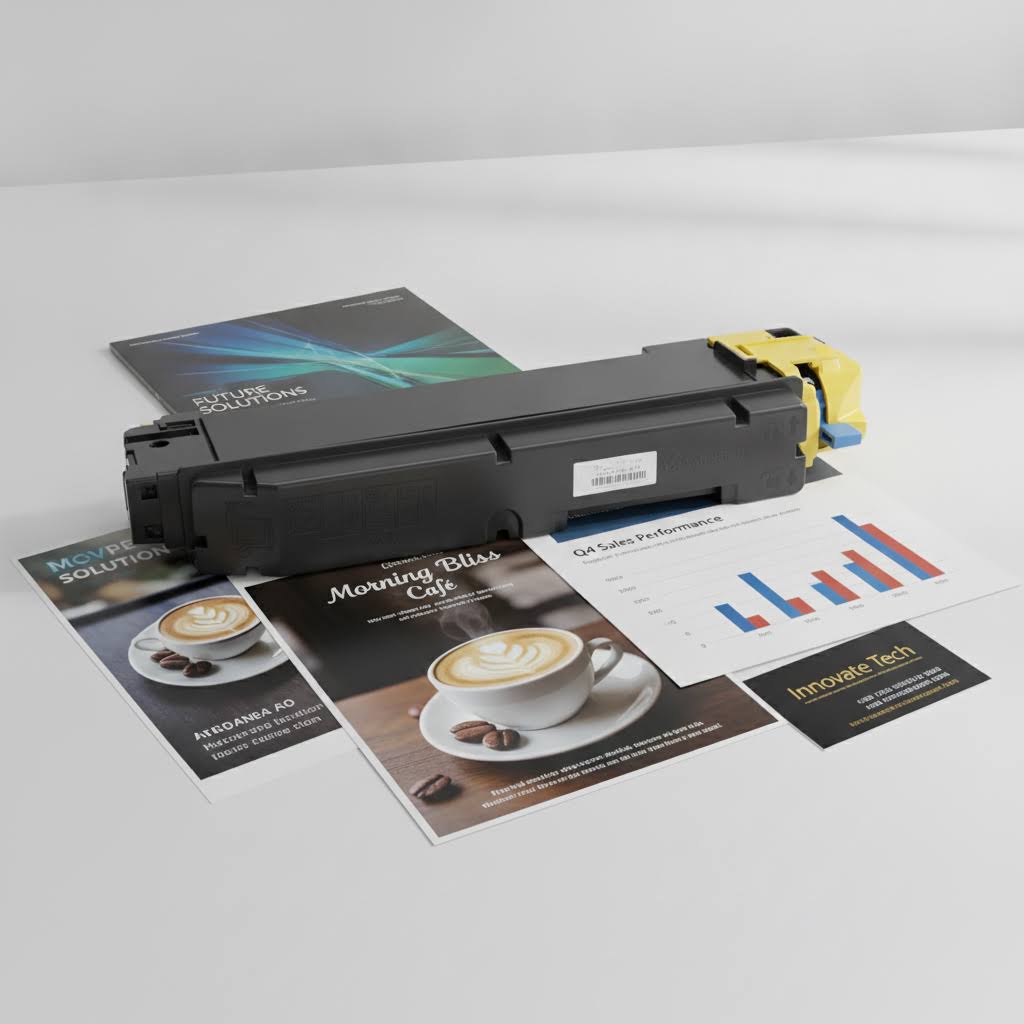 Original KYOCERA TK-5140Y (1T02NRANL0) Farbe: Yellow ca. 5.000 Seiten
