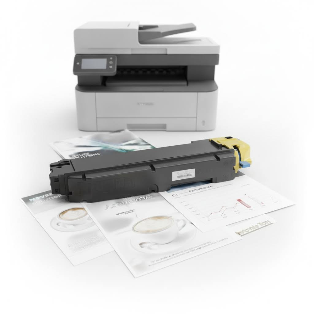 Original KYOCERA TK-5140Y (1T02NRANL0) Farbe: Yellow ca. 5.000 Seiten
