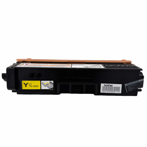 Original Toner Brother TN-328Y Farbe: Yellow ca. 6.000 Seiten